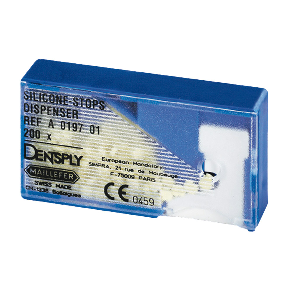 Silicon Stop gul, 200 stk. dispenser