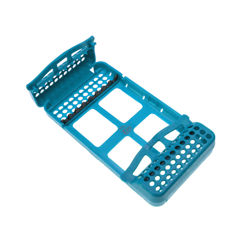 Steri-Compact Kassette neonblå, stk.