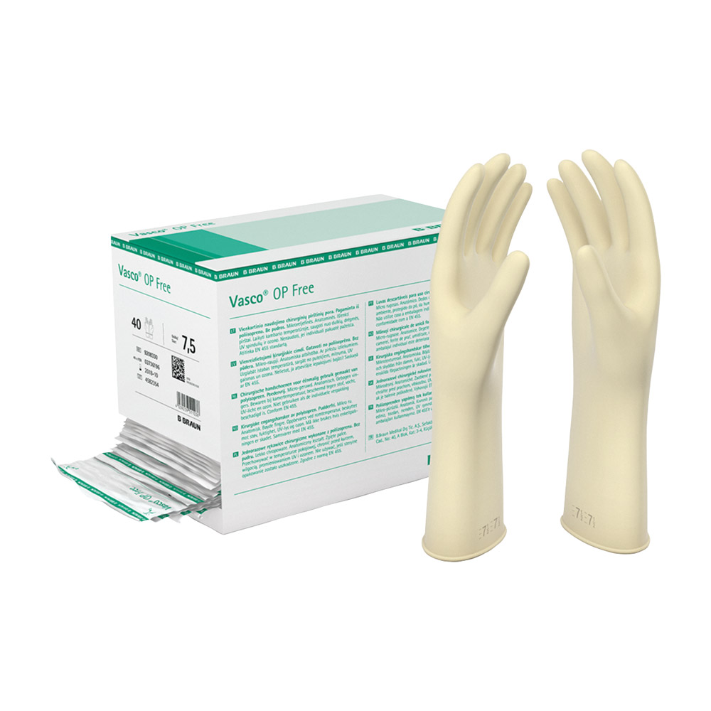 Vasco OP Free Handske steril Str. 8, 40 par