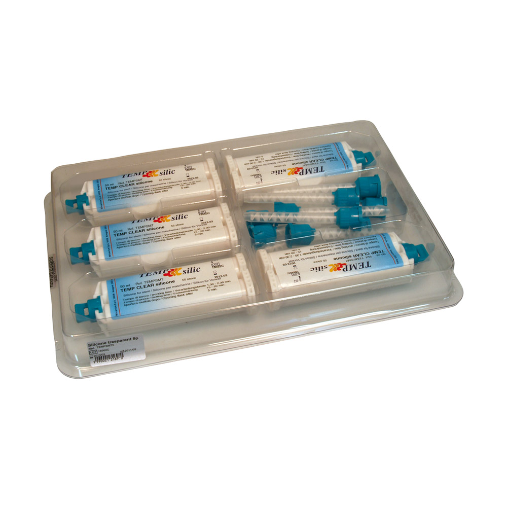 Tender Klar silikonepatron, 5 x 50 ml
