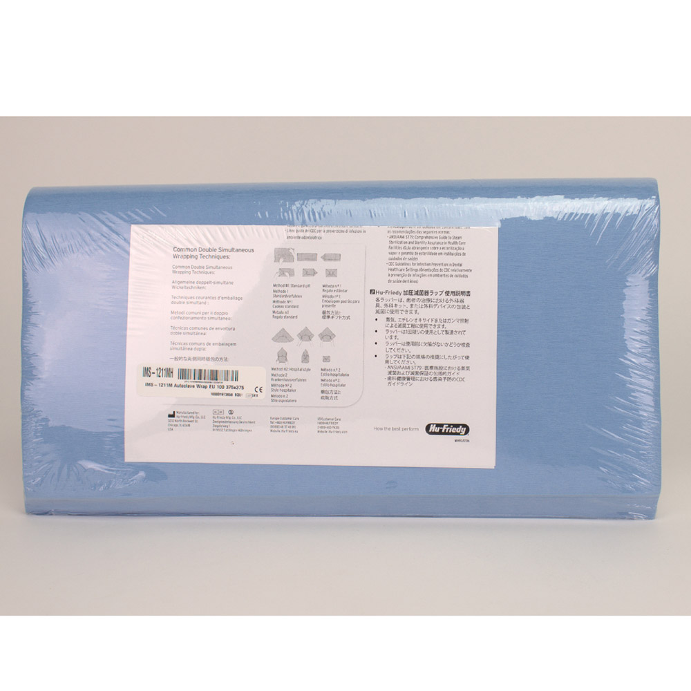 Steriliseringspapir 37,5 x 37,5 cm, 100 stk.