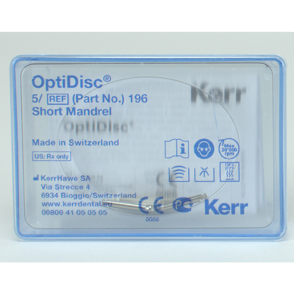 OptiDisc spindel kort, 5 stk.