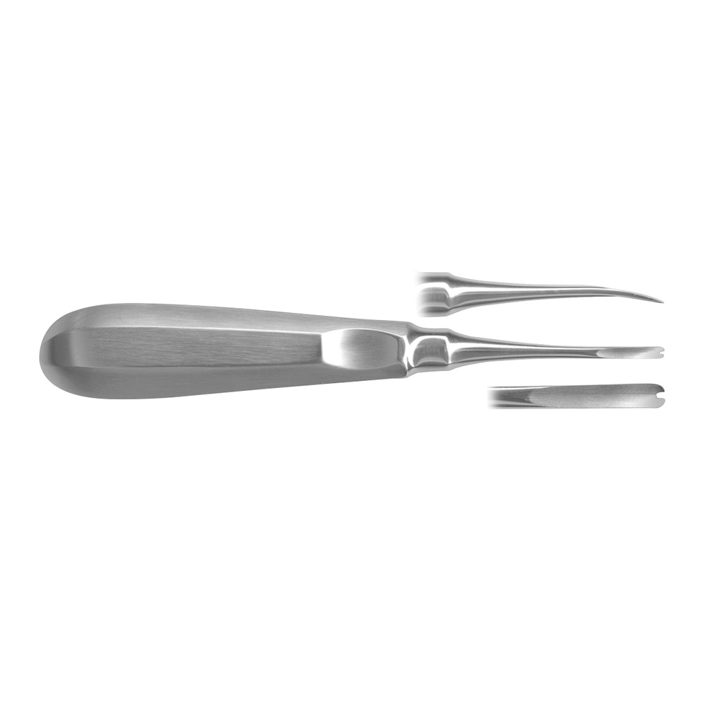 Luxator med rille, bøjet 3 mm Dr. Schemmel, stk.