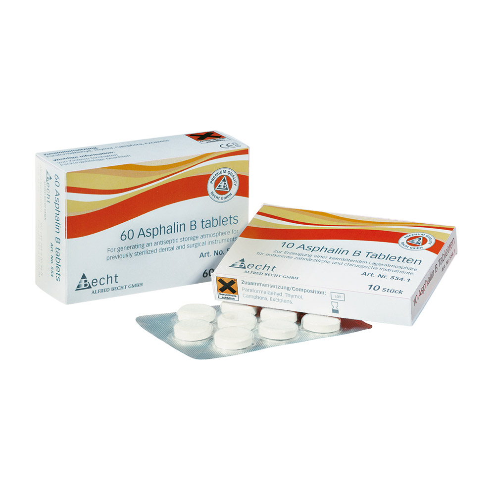 Asphalin-B tabletter, 10 stk.