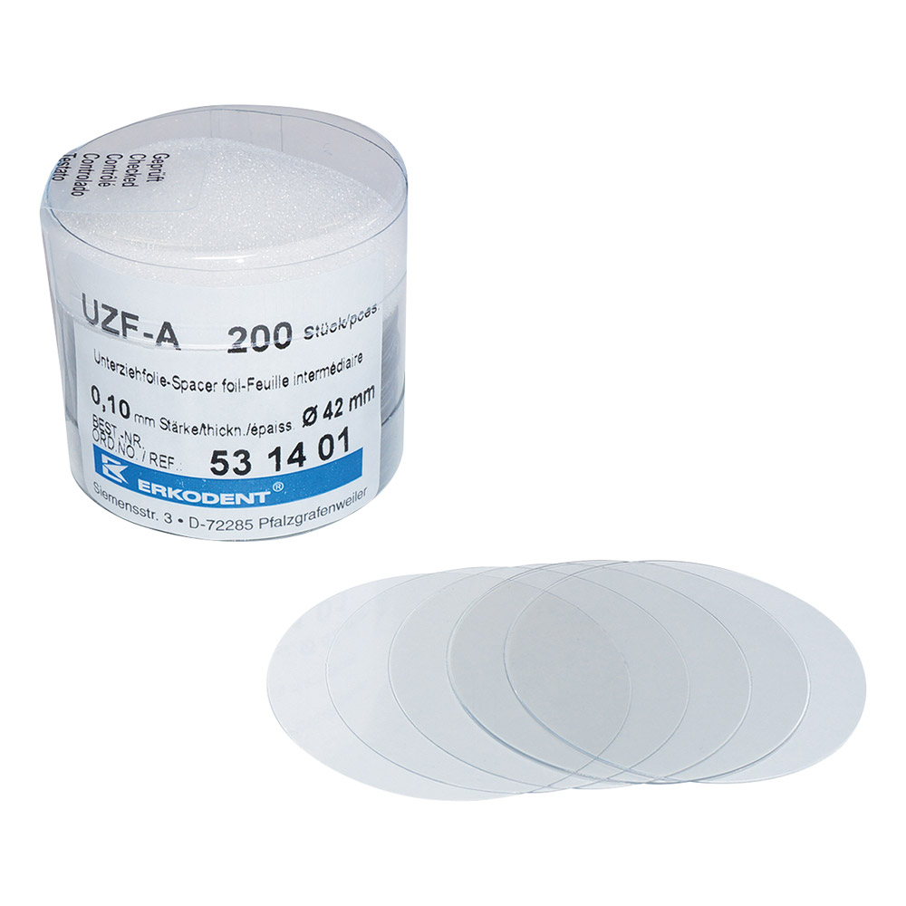 UZF-A 42 x 0,10 mm klar, 200 stk.