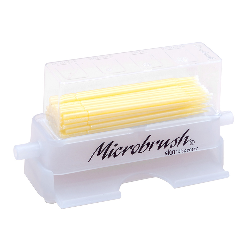 Microbrush plus dispenser + 50 fine stykker