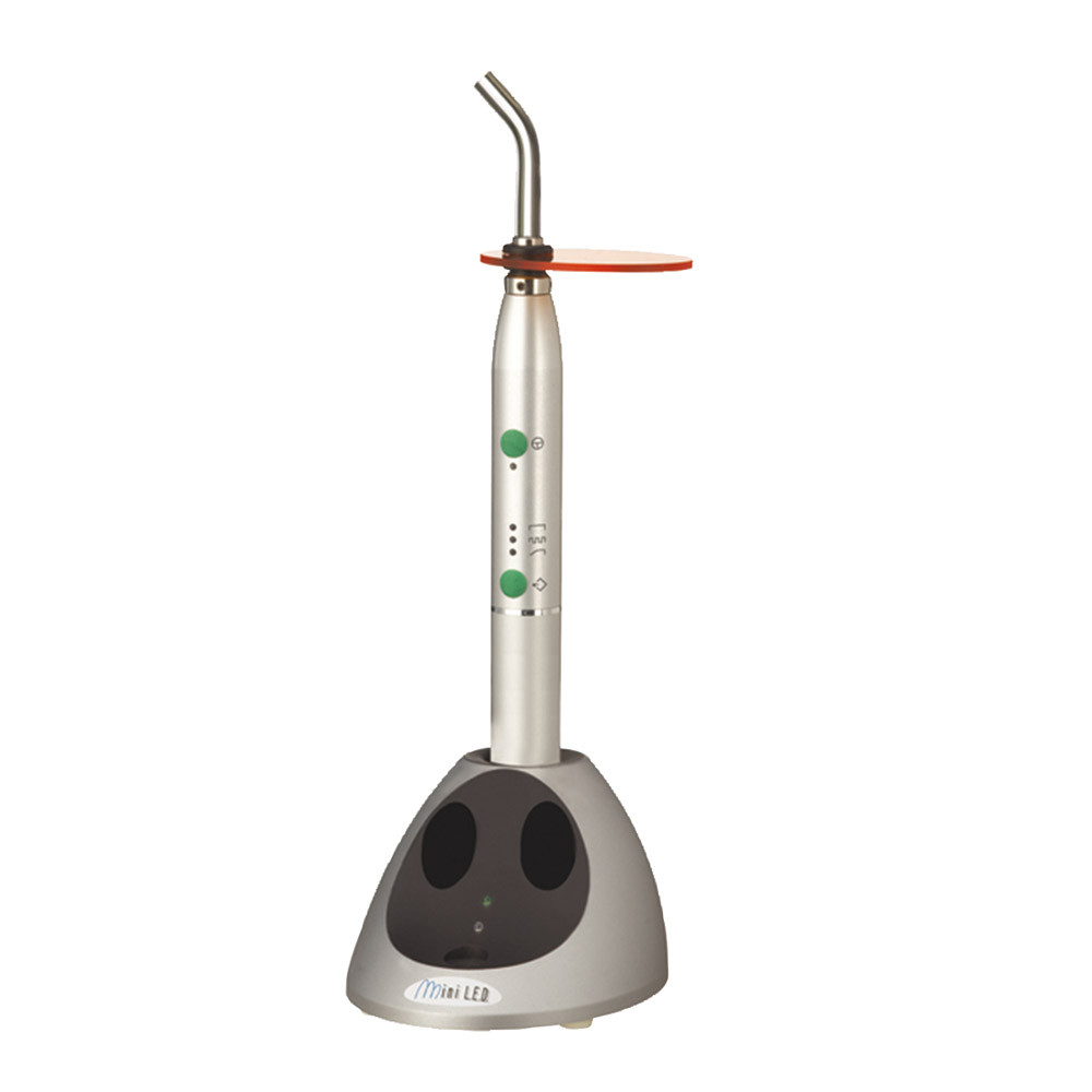Mini LED med opladningsstation sølv, stk.
