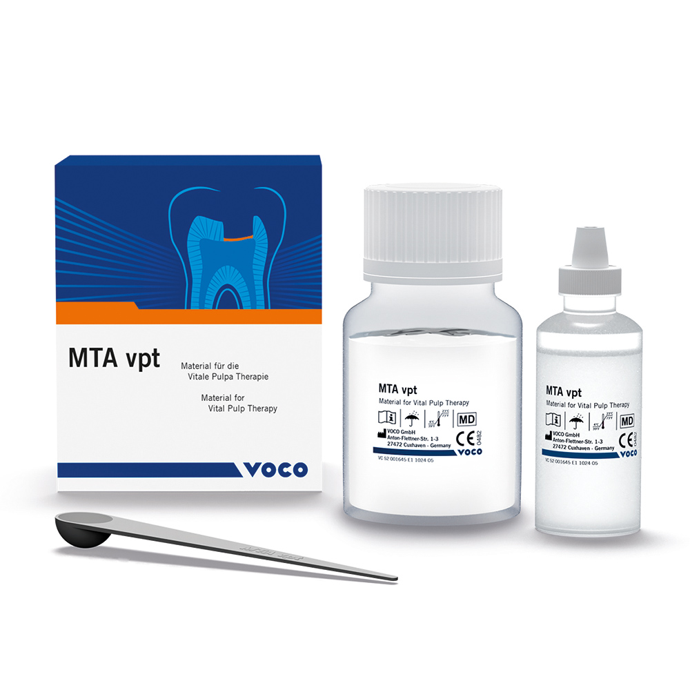 MTA vpt, pakke med 10 g pulver + 10 ml væske