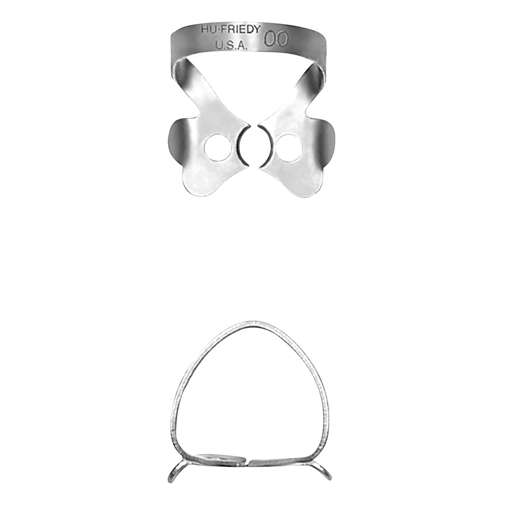 Kofferdam-klemme 00 UK anterior, stk.