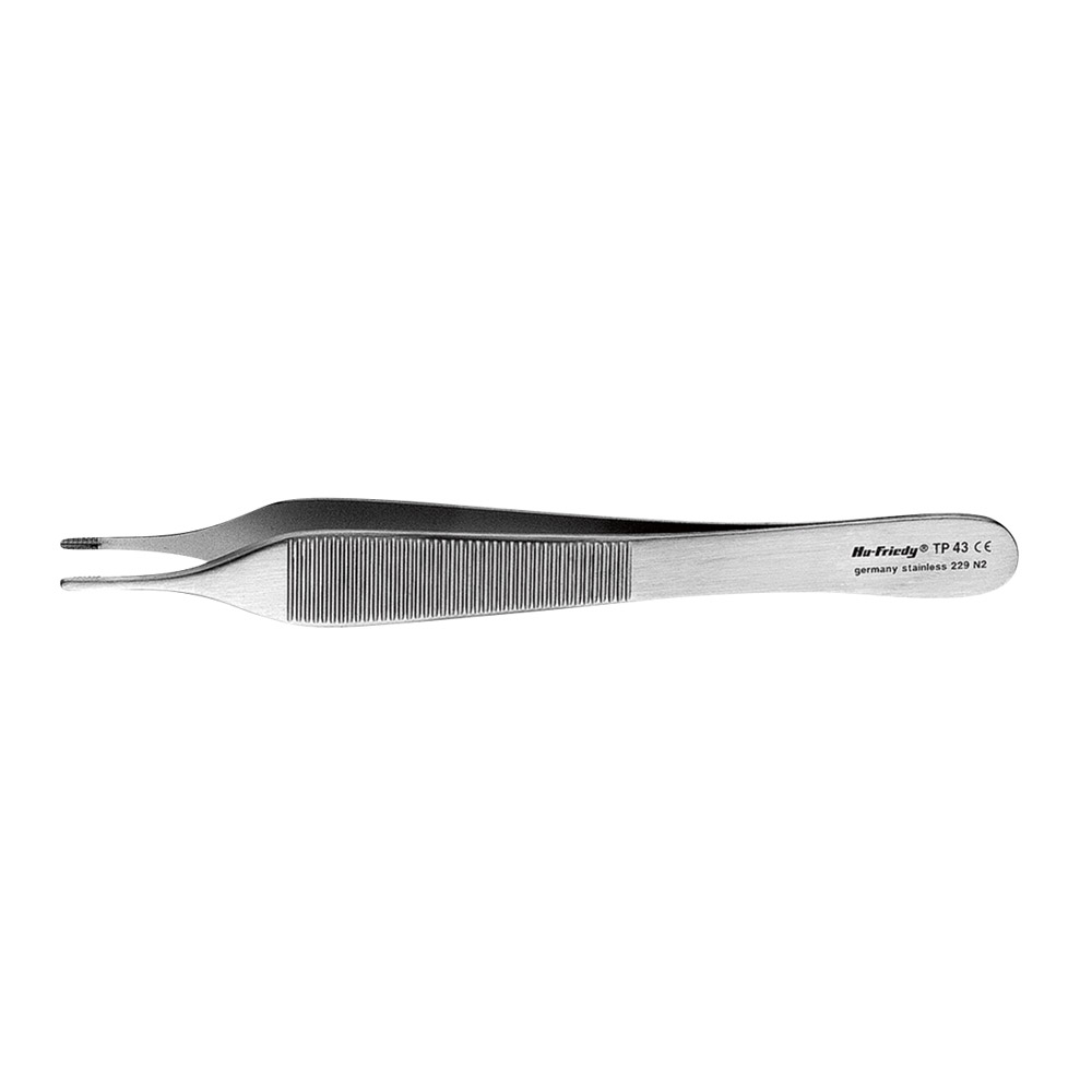 Kirurgisk pincet 43-12 cm, lige, steriliseret