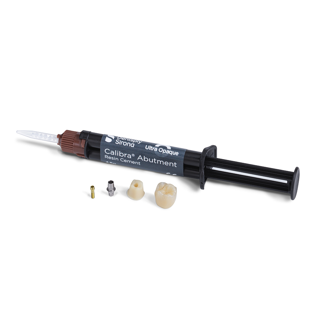 Calibra Abutment Resin Cement, 4,5 g sprøjte