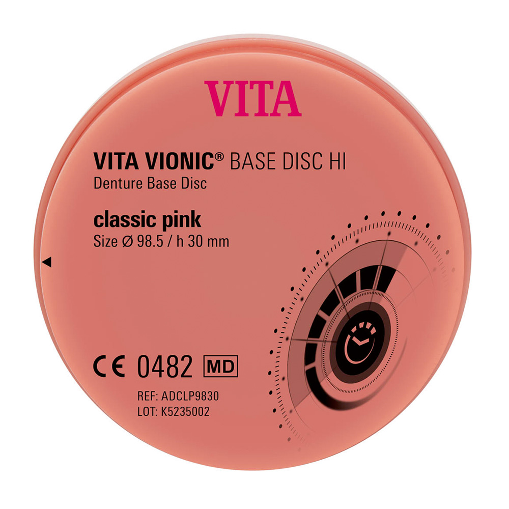 VITA Vionic Base Disc HI 98,5 x 30 mm pink, stk.