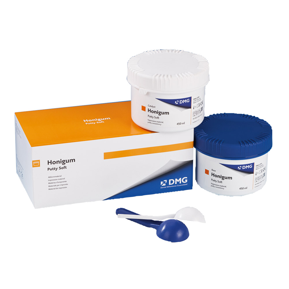 Honigum Putty soft fast, 2 x 450 ml dåse