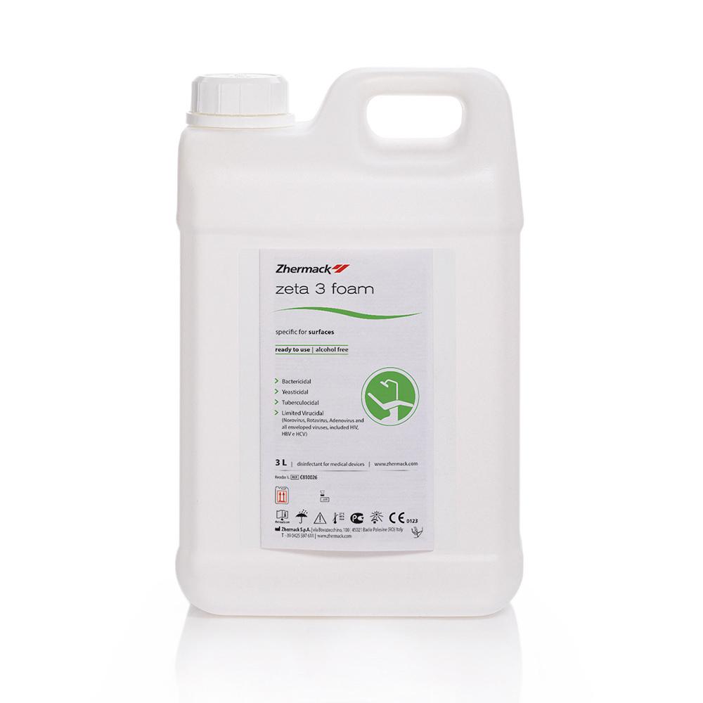 ZETA 3 FOAM med doseringshætte, 3 L dunk