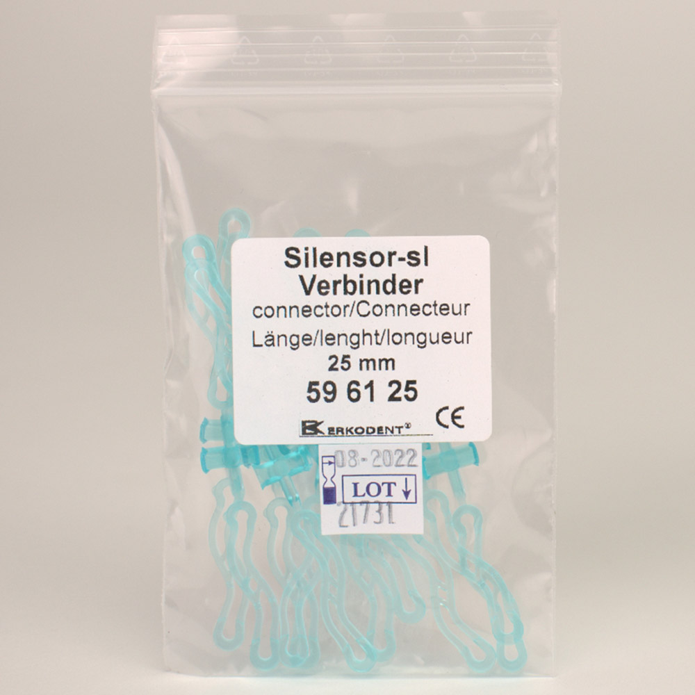 Silensor SL forbindelser 25 mm, 10 par