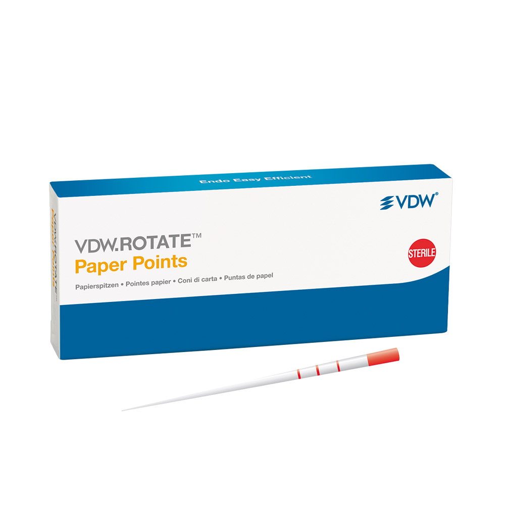 VDW Rotate papirspidser ISO 25.04, 180 stk.