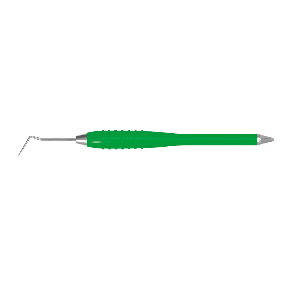 Tandsonde Figur 9 1091/33 LiquidSteel standard Farvet Silikonegreb grøn, stk.