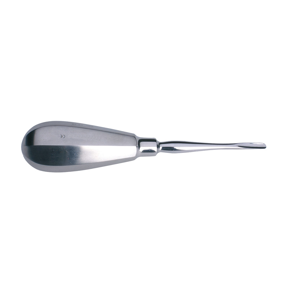 Rodløfterben med mikro-tandning 2B/4 mm, stk.