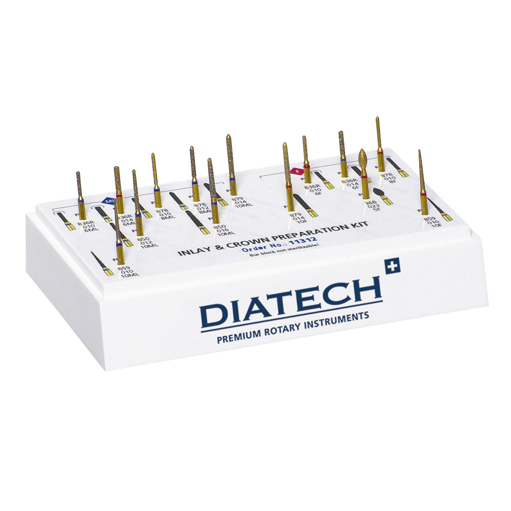 Diatech Inlay + Krone, Forberedelsessæt