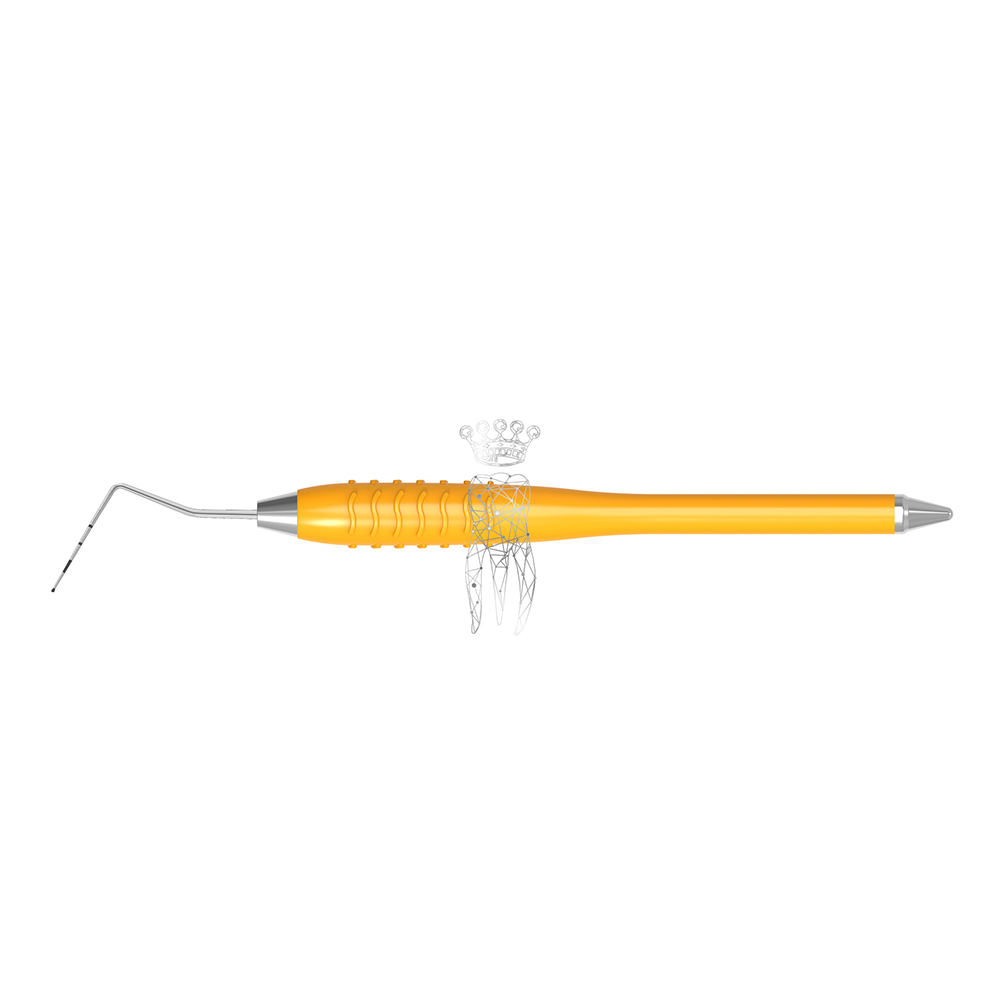 Parodontalsonde WHO 3,5-5,5-8,5-11,5 LiquidSteel orange, stk.