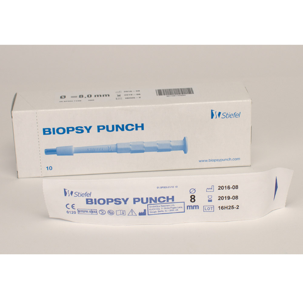 Biopsistans Ø 8 mm slimhindestanser, 10 stk.