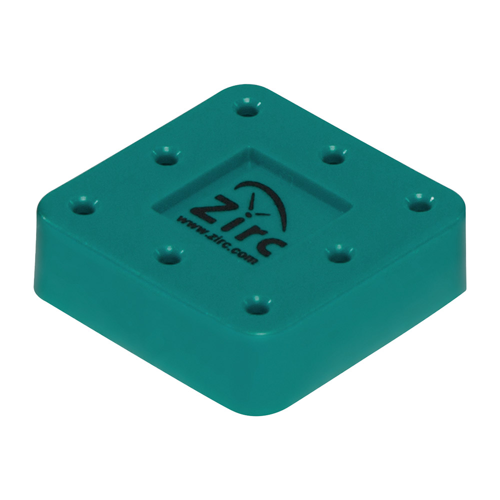 Bur Block 8-huls magnetisk turkis, stk.