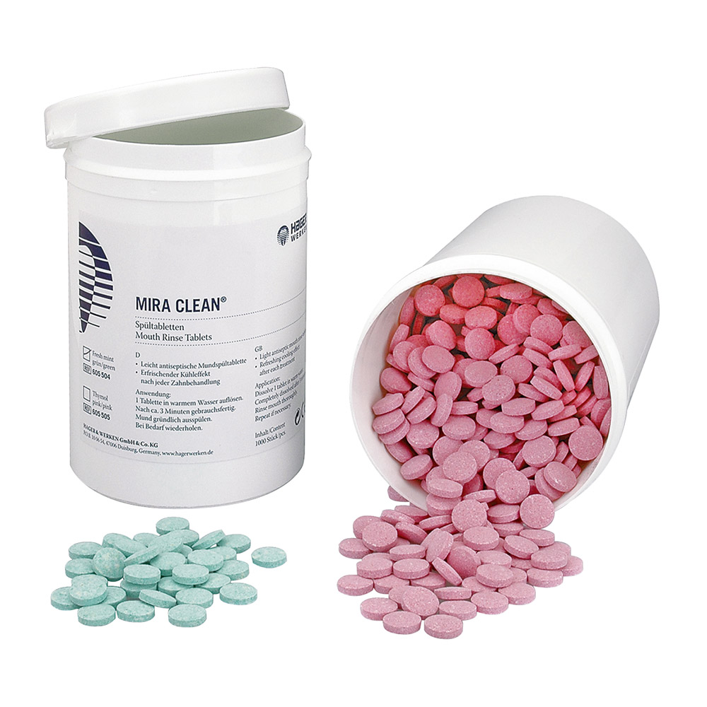 Mira-Clean opvasketabs rosa, 1000 stk.