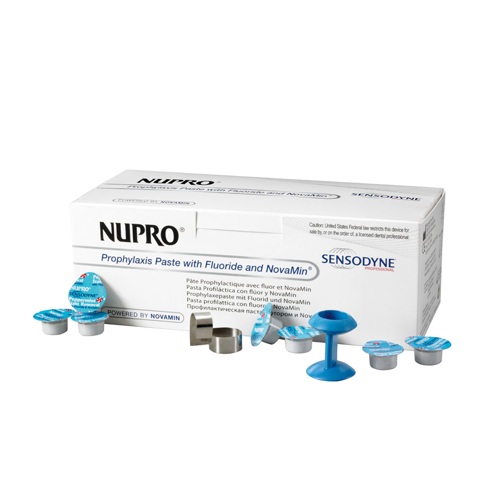 Nupro Sensodyne Mint Poleringspasta med fluorid, 175 stk.