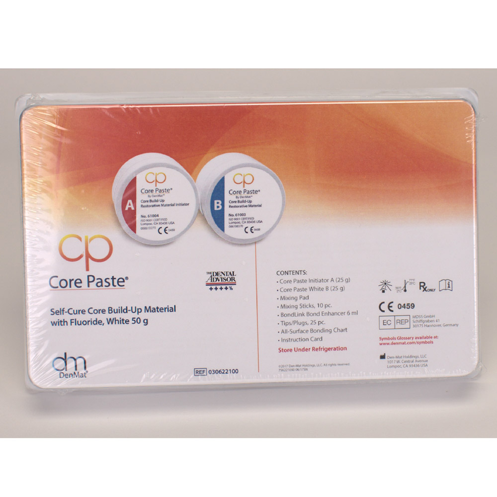 Core Paste White med fluorid, 2 x 25 g