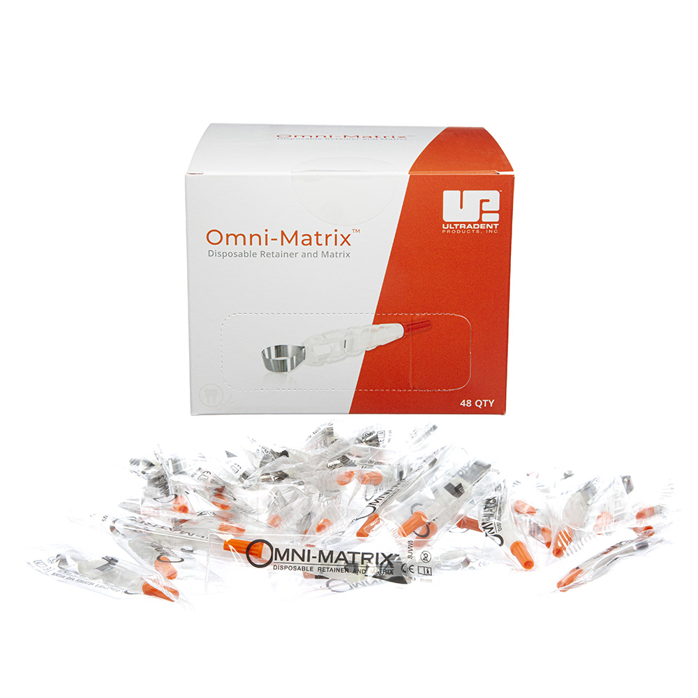 Omni-Matrix universal Winged (.025) orange, 48 stk.