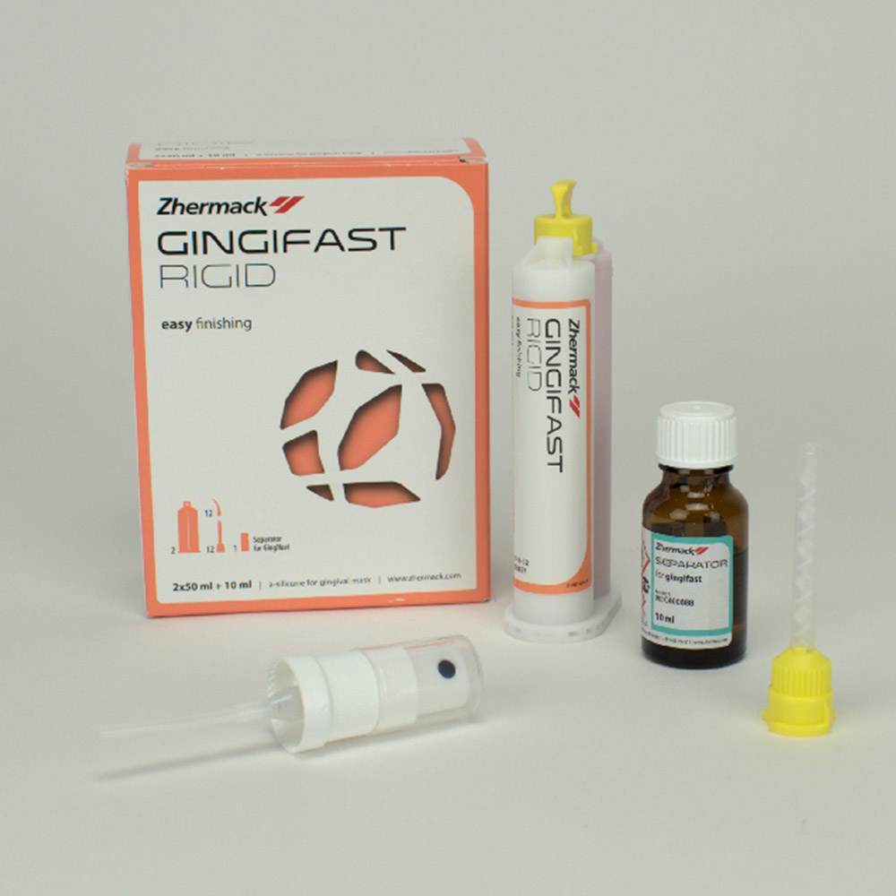 Gingifast Rigid, 2 x 50 ml + blandingskanyler