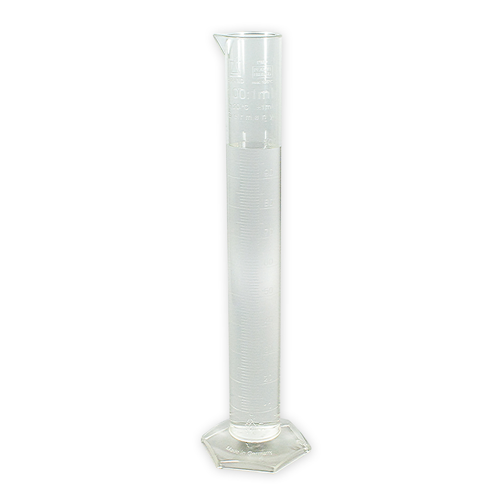 Målecylinder 100 ml, stk.