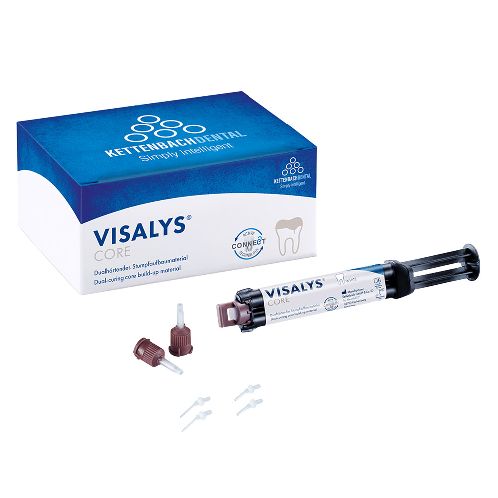 Visalys Core Hvid, sprøjte 1 x 5 ml / 9 g