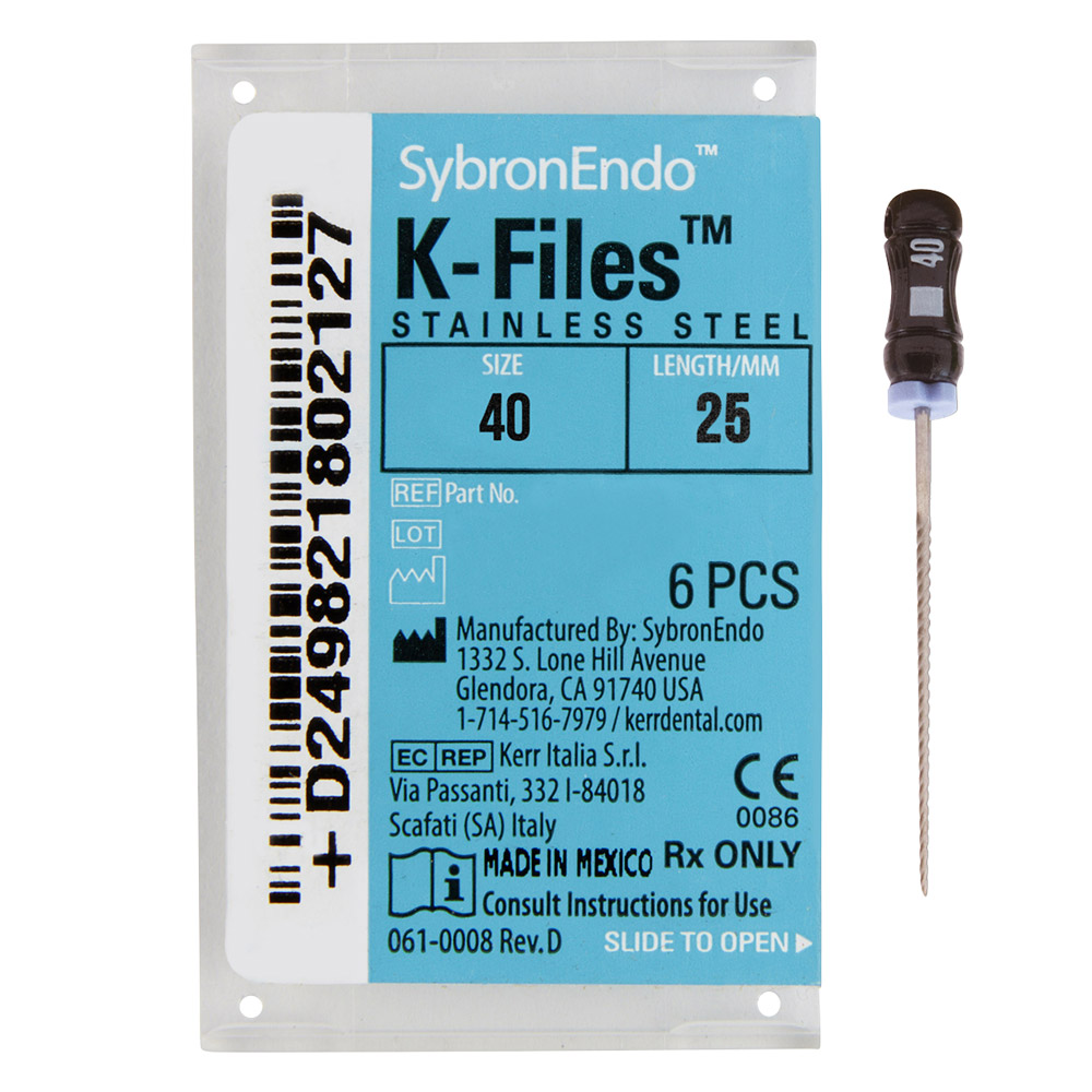 K styk 040 25 mm, 6 stykker