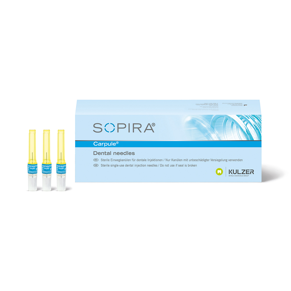 Sopira Carpule kanyle 30G/12 mm blå, 100 stk.
