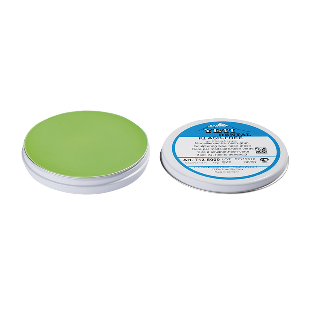 IQ modelleringsvoks aske-fri neon-grøn, 45 g