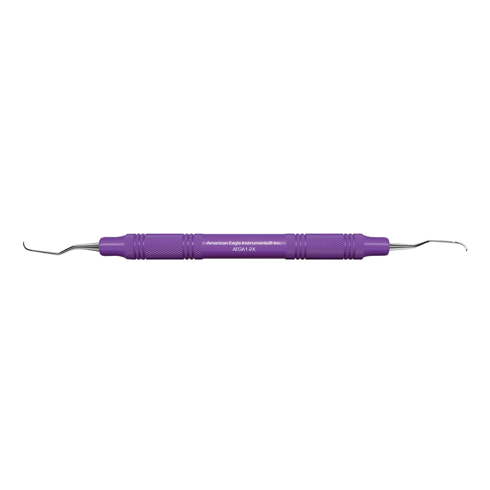 Kürette Gracey +3 Access 1-2 anterior plastikhåndtag, stk.