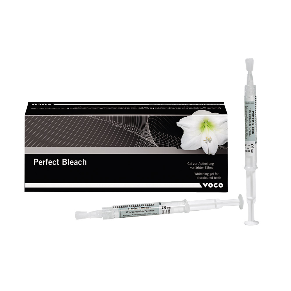 Perfect Bleach Gel 10 %, 3 x 2,4 ml sæt