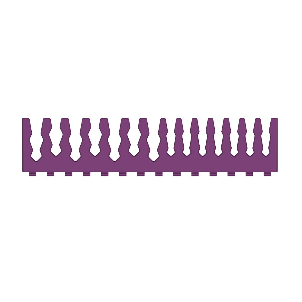 Silikonebageform Violet MELAstore Bakke 200, 2 stk.