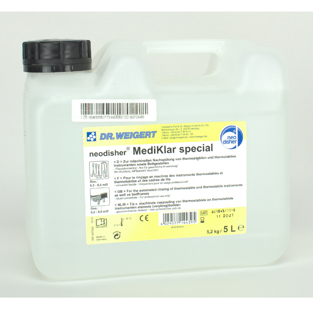 Neodisher MediKlar special, 5 L dunk
