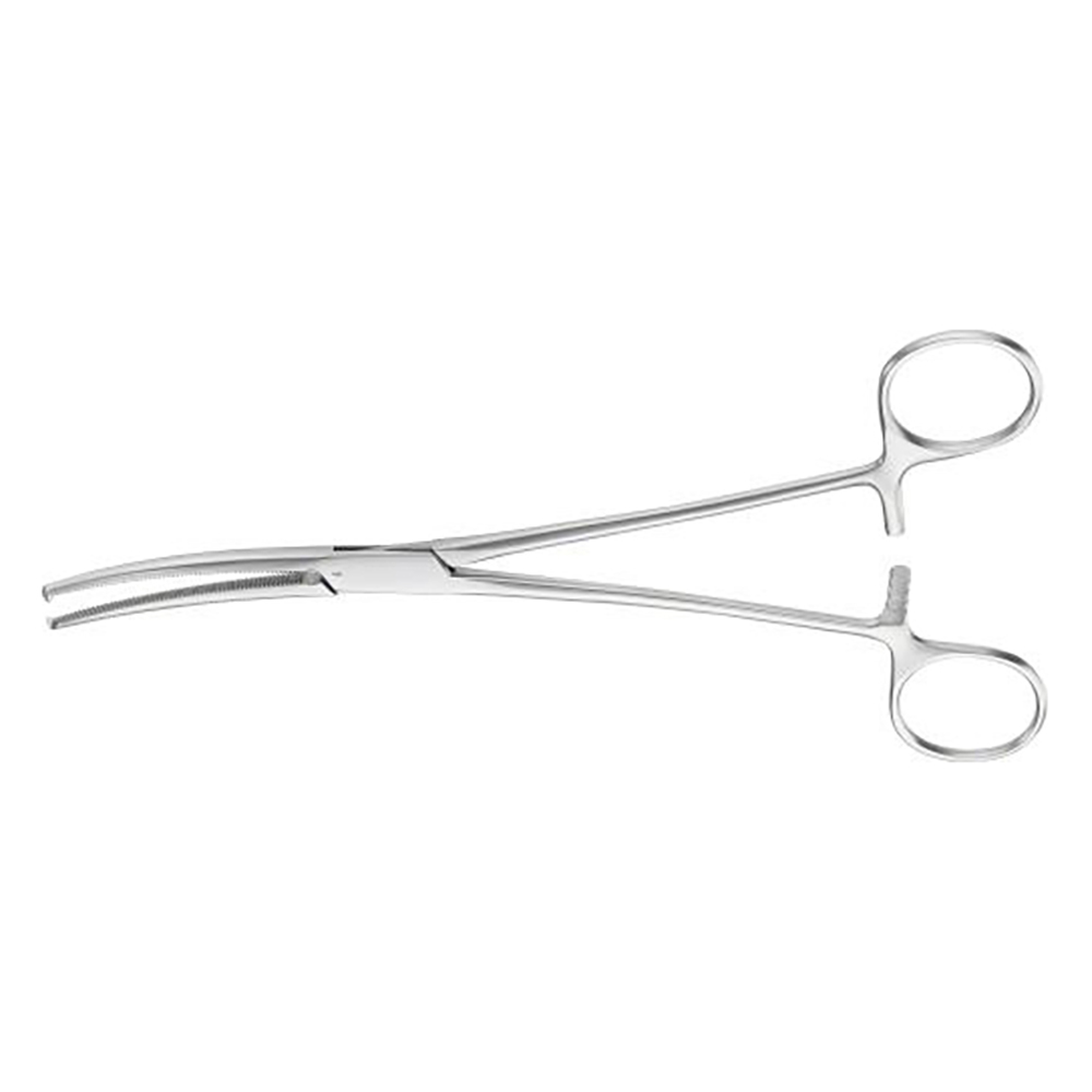 Arterieklampe 185 mm bøjet Kocher St
