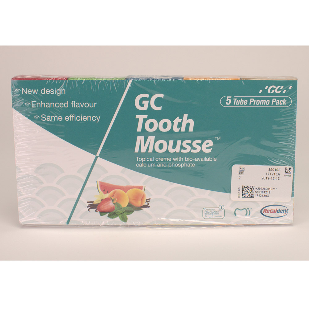 Tooth Mousse, 5 tuber promo-pakke