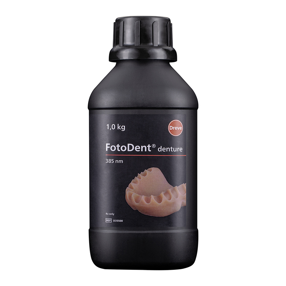 FotoDent tandprotese rosa-opaak, 1 kg
