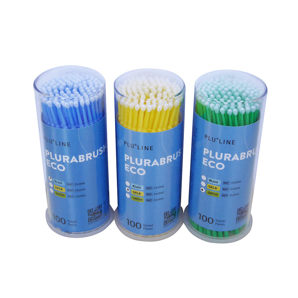 PLURABRUSH ECO blå, 100 stk.