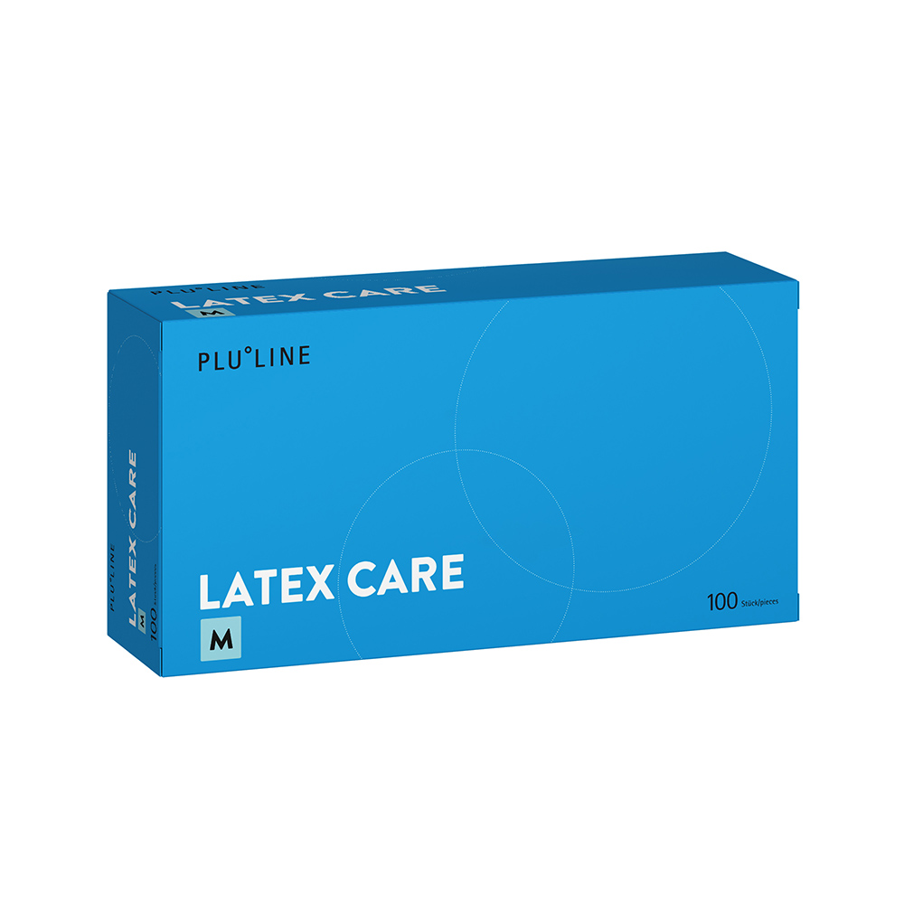 Pluline Latex Care M, 100 stk.