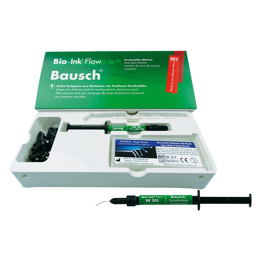 Bio-Ink Flow farvepasta 1 ml, sæt