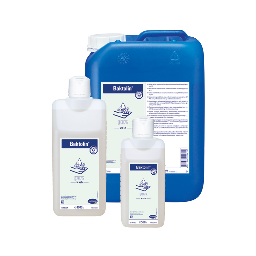Baktolin Pure Vaskelotion, 500 ml flaske