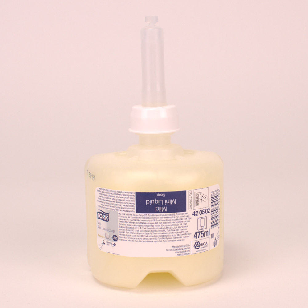Tork milde Mini Flydende Sæbe (S2), 8 x 475 ml