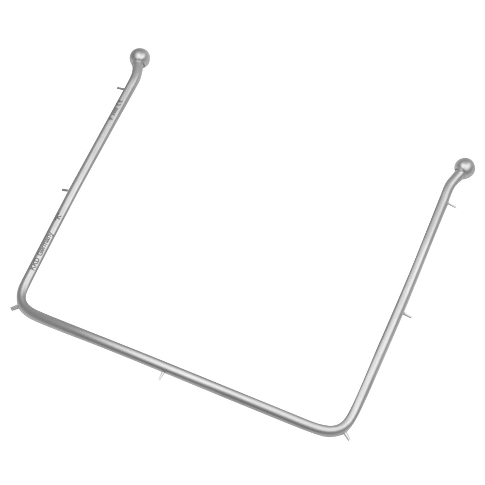 Kofferdam ramme metal barn ung 13,5 x 10,5 cm, stk.