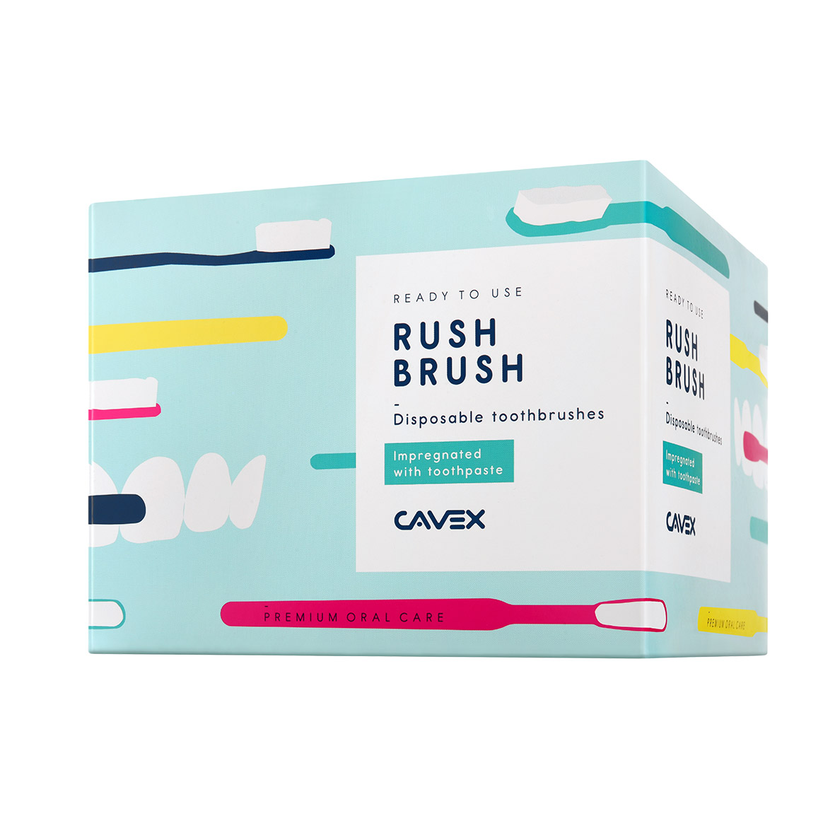 Cavex Rush Brush engangstandbørster, 100 stk.